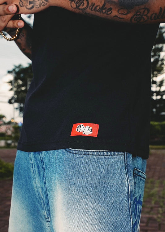 GD SLIM FIT TEE (BLACK)