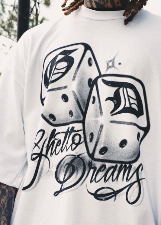 GD DICE AIRBRUSH WHITE