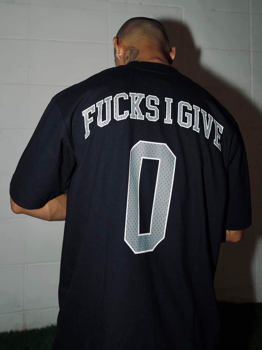 ZERO FVCKS GIVEN (WHITE & GRAY)