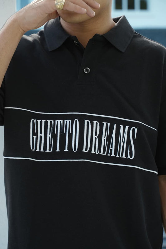GD BLACK POLO SHIRT