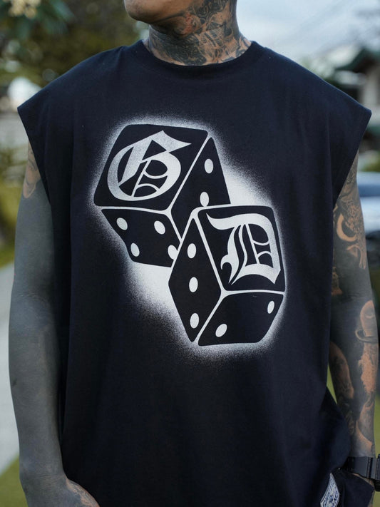 GD MUSCLE TEE DICE GLOW