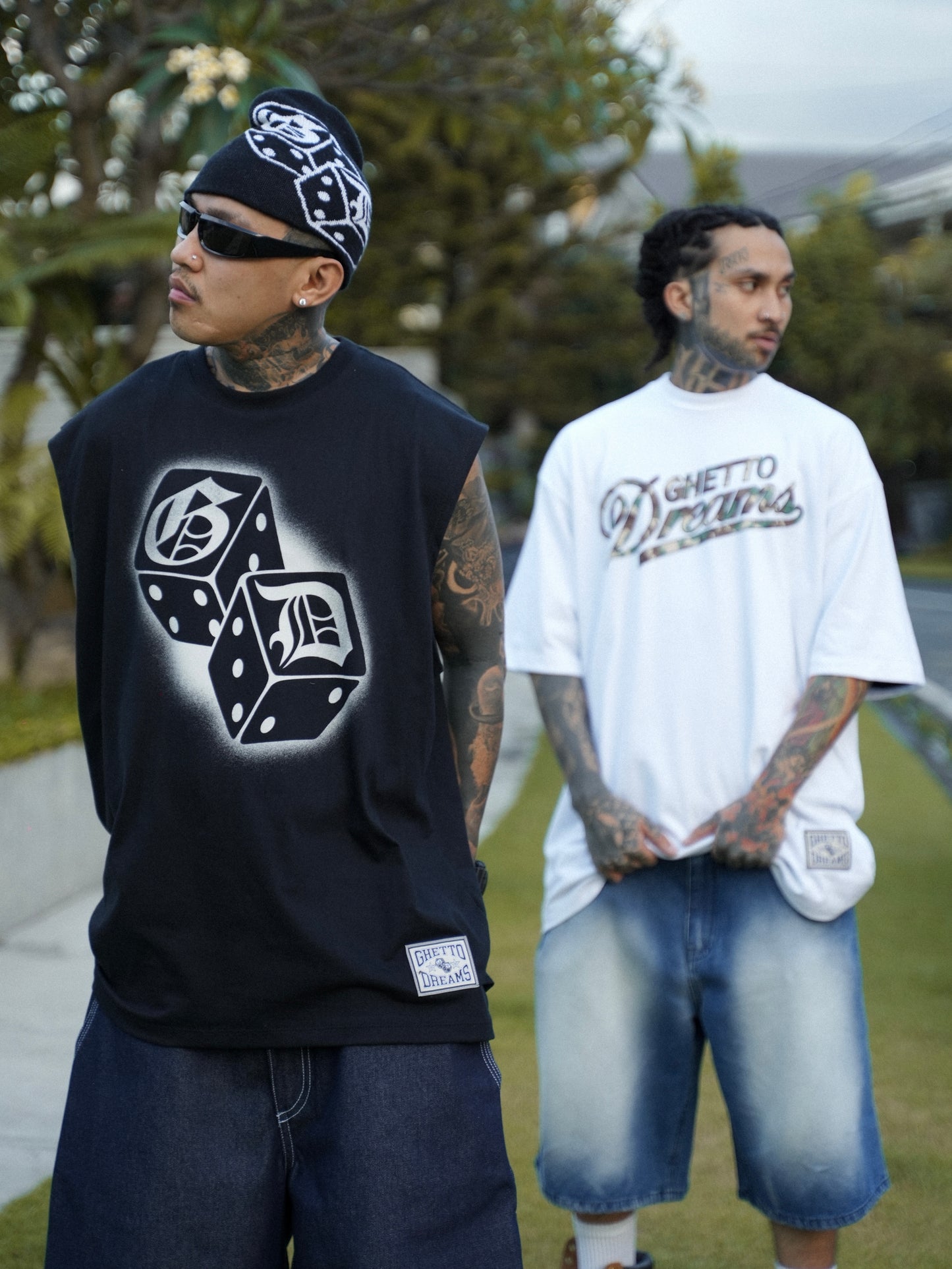 GD MUSCLE TEE DICE GLOW
