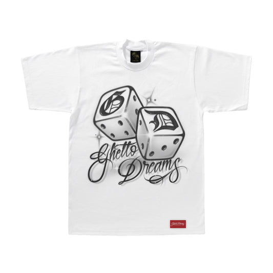 GD DICE AIRBRUSH WHITE