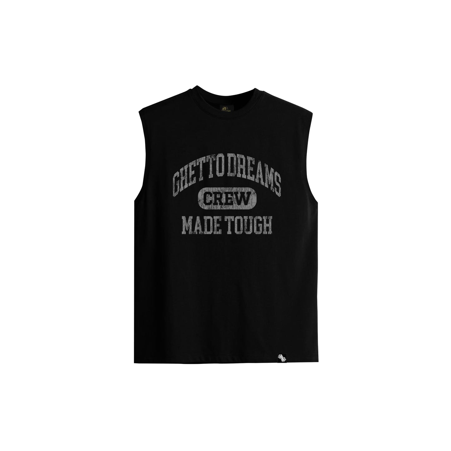 GD BLACK MUSCLE TEE