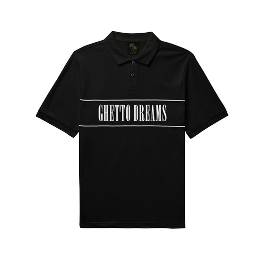 GD BLACK POLO SHIRT