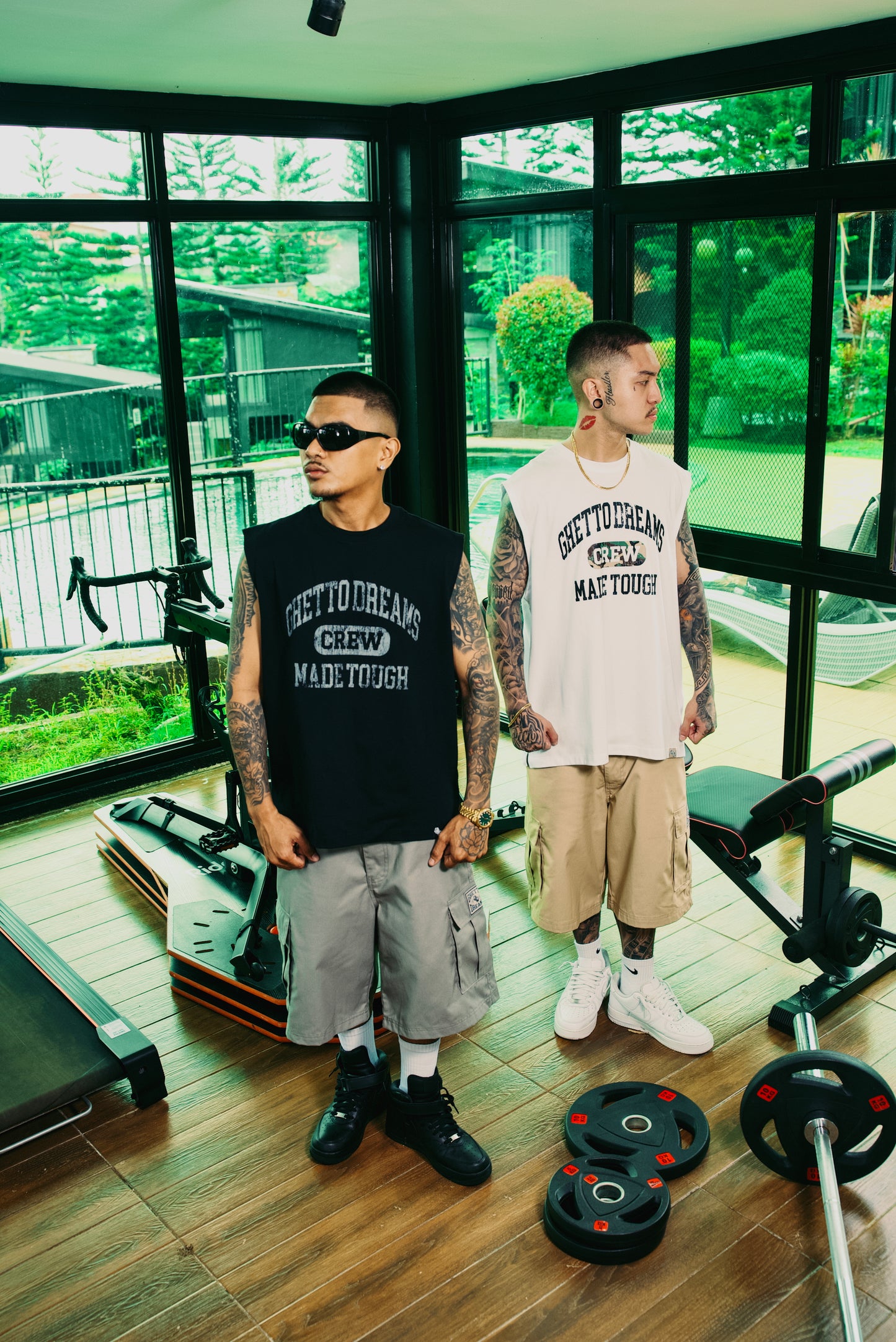 GD BLACK MUSCLE TEE