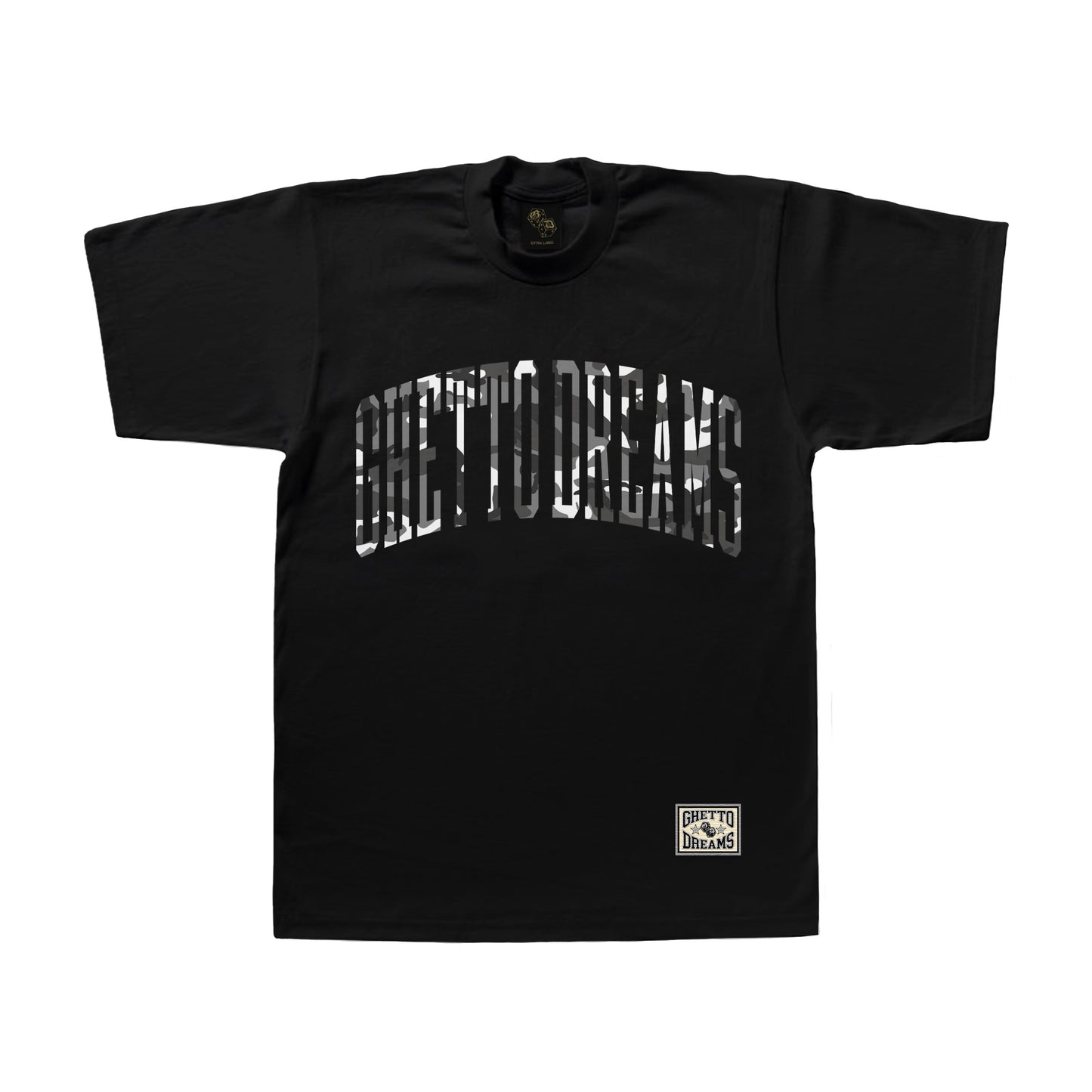GD B&W CAMOU ARCH TEE