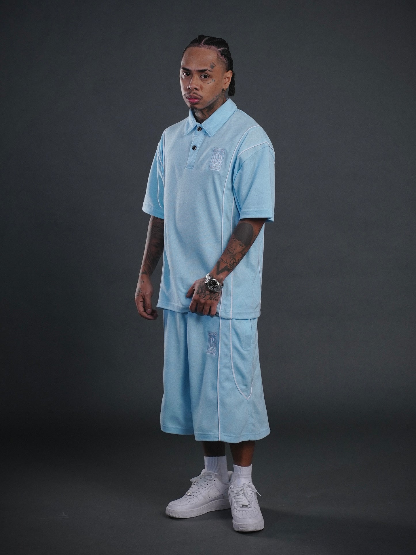 GD ROLLS ROYCE POLO SHIRT (Powder Blue)
