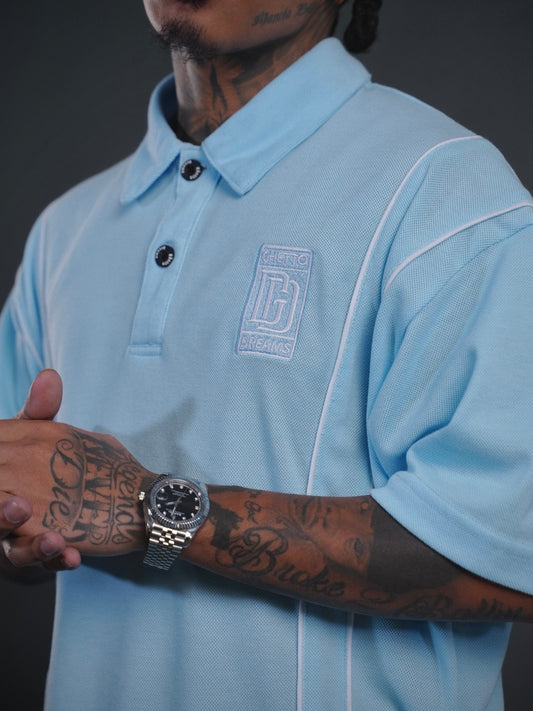 GD ROLLS ROYCE POLO SHIRT (Powder Blue)
