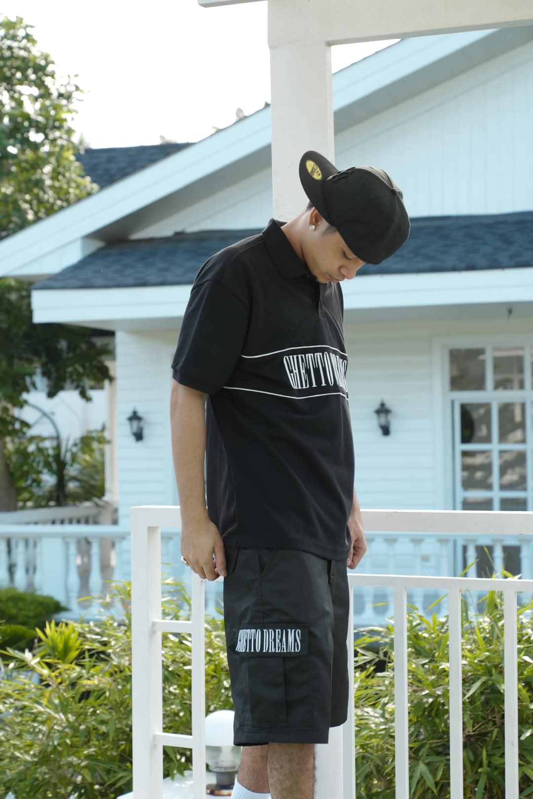GD BLACK POLO SHIRT