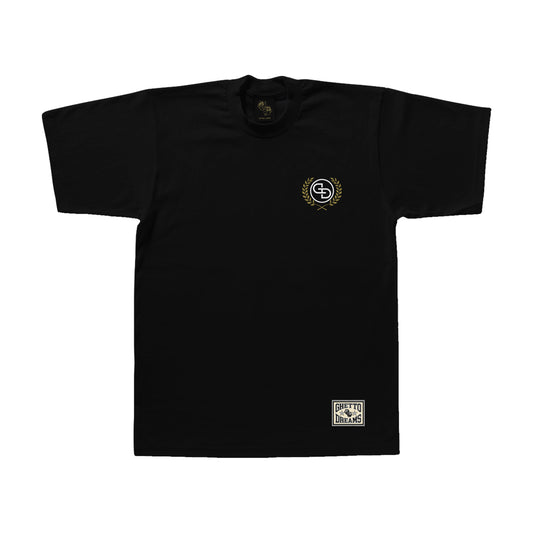GD LUX LOGO "IT'S ALL ABOUT WINNING"TEE